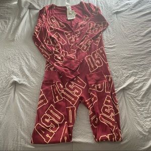 VICTORIAS SECRET PINK ASU ONESIE (LARGE)